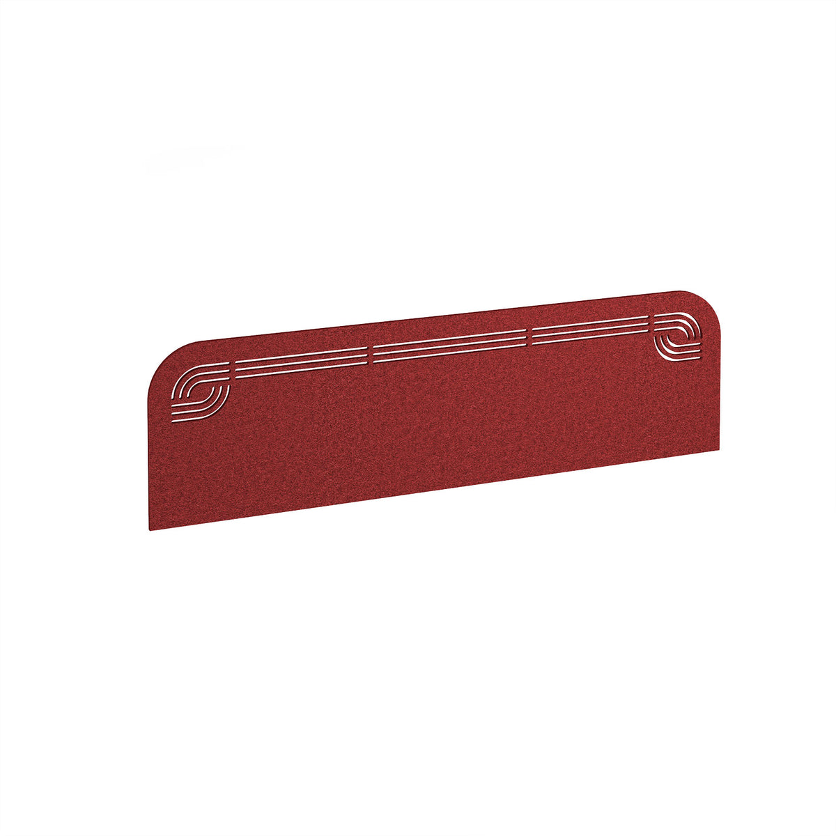 Offset Acoustic Desktop Screen 1400w - Pure Red - view 1