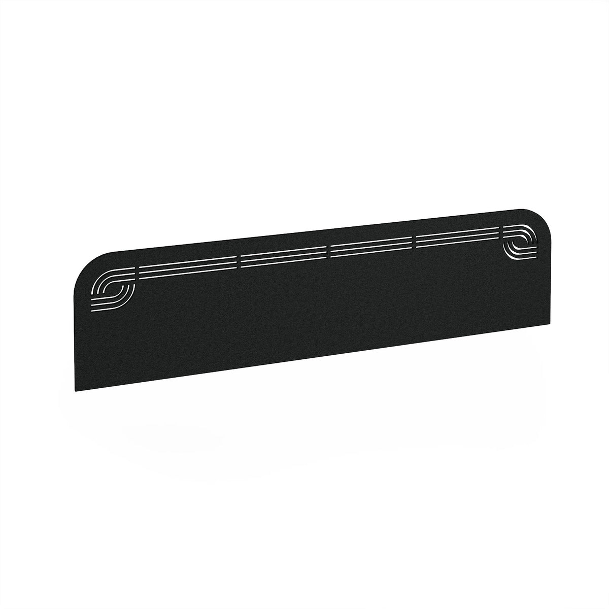 Offset Acoustic Desktop Screen 1600w - Black - view 1