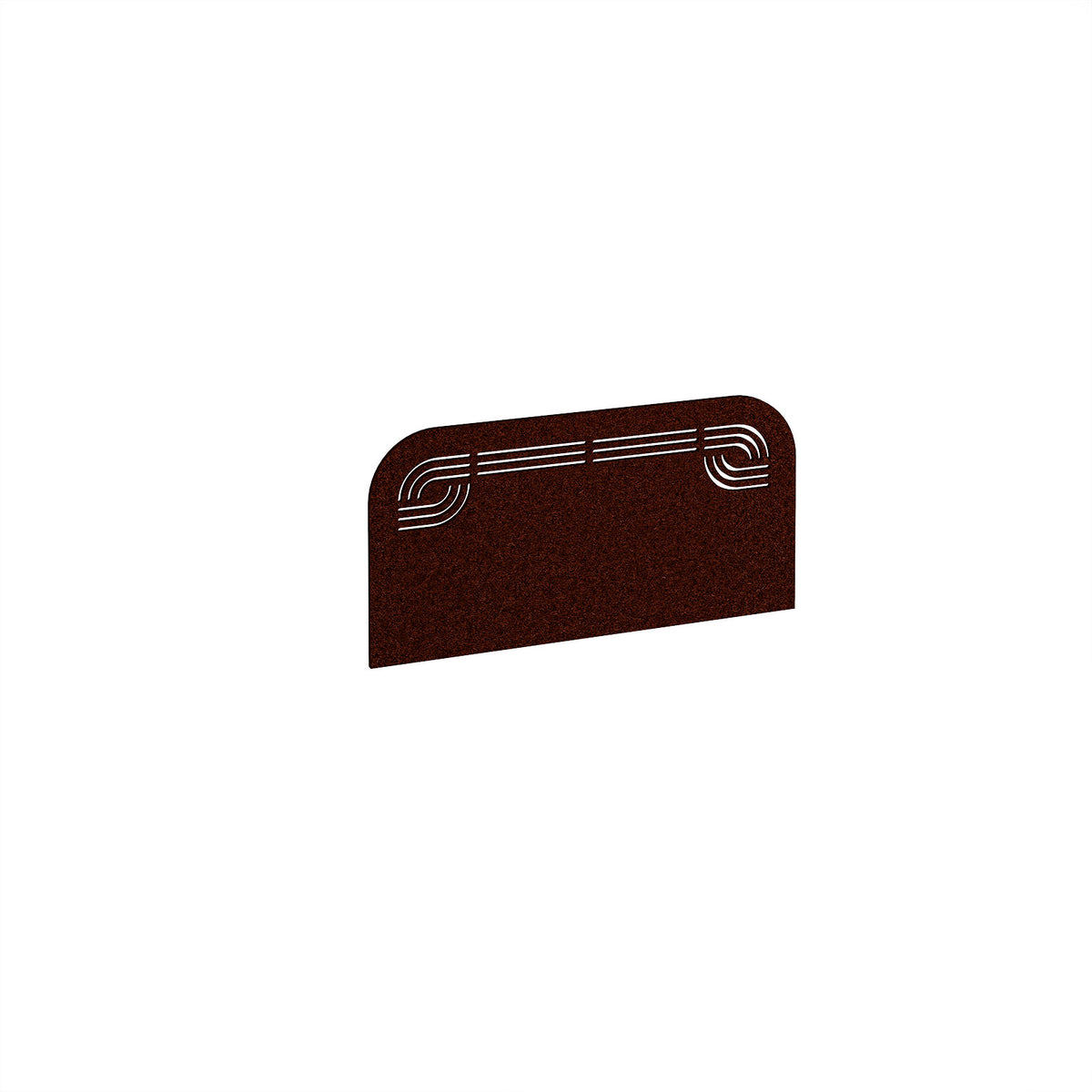 Offset Acoustic Desktop Screen 800w - Maroon - view 1