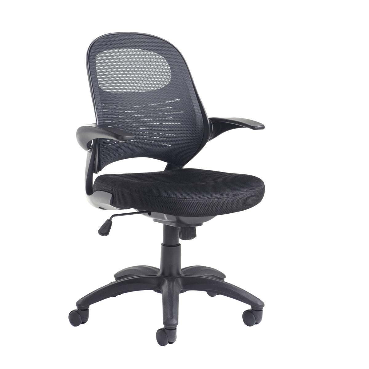 Orion mesh back operators chair - black - view 1