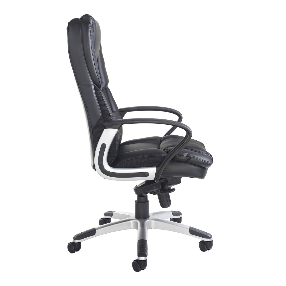 Palermo high back executive chair - black bonded leather - view 2