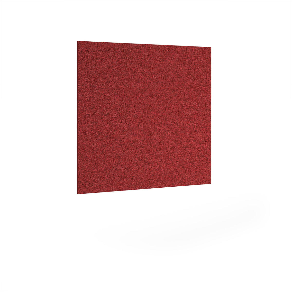 Plain Acoustic Ceiling-Wall Tiles 590w - Pure Red - view 1
