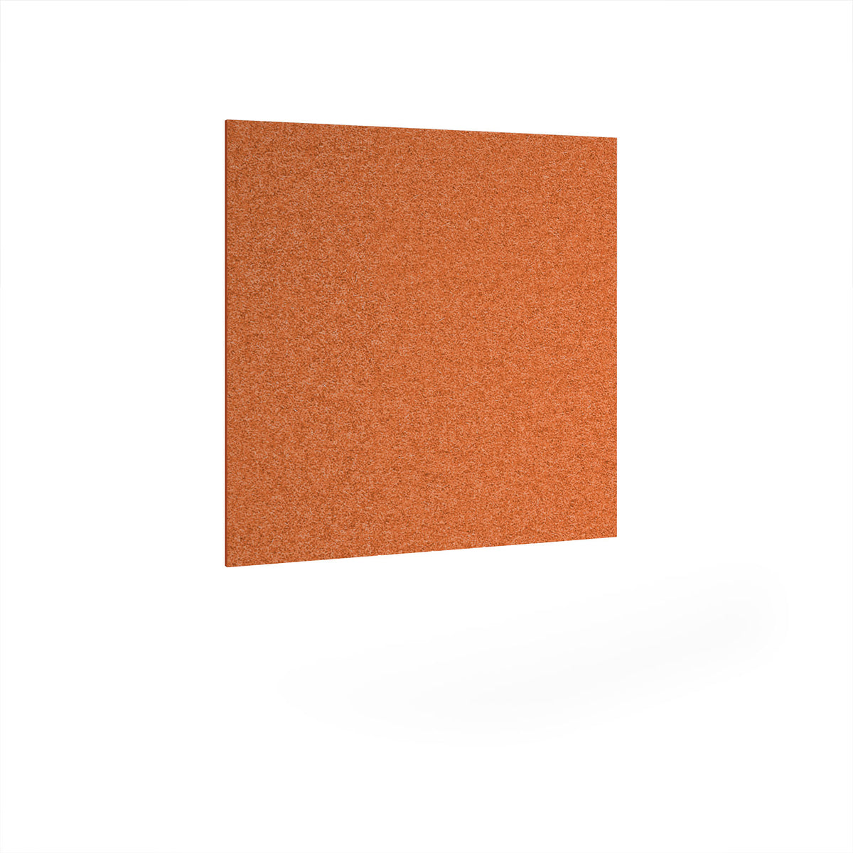 Plain Acoustic Ceiling-Wall Tiles 590w - Tangerine - view 1