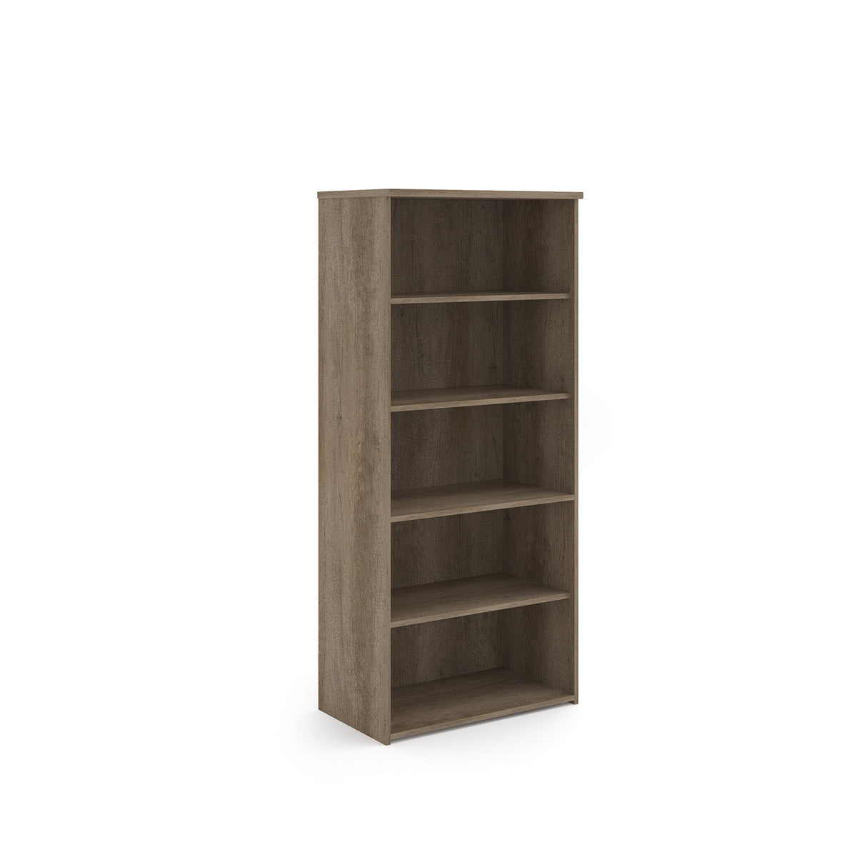 Universal bookcase 1790mm high with 4 shelves - Nebraska Oak - view 1