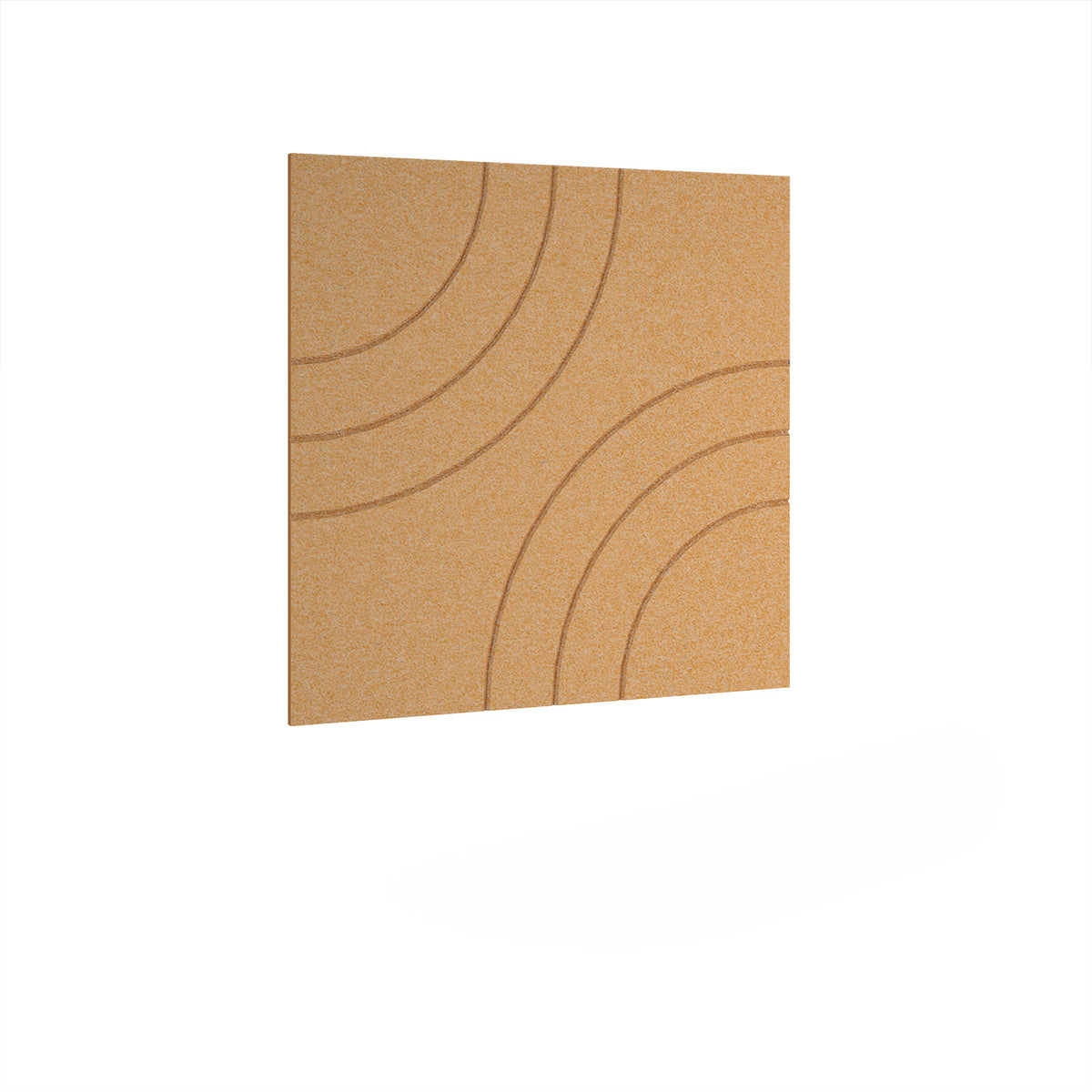 Radi Acoustic Ceiling-Wall Tiles 590w - Longan Yellow - view 1