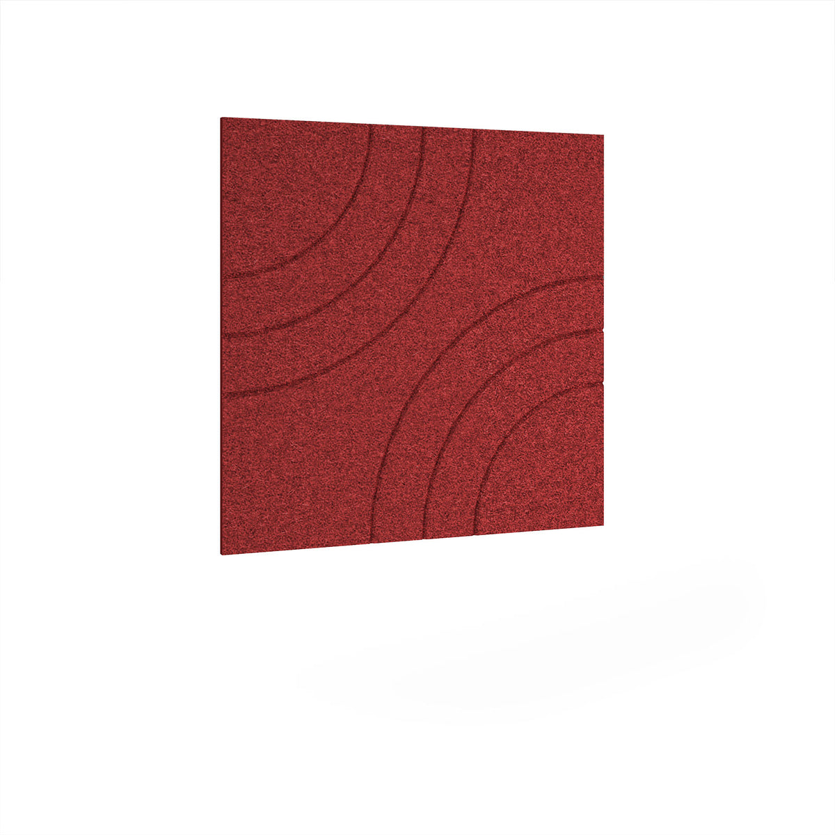 Radi Acoustic Ceiling-Wall Tiles 590w - Pure Red - view 1