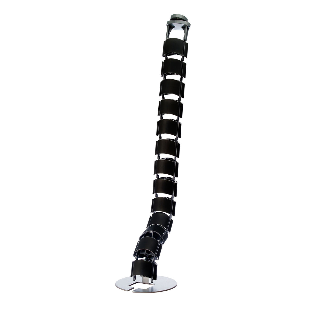 Segregated cable spine 760mm long - black - view 1