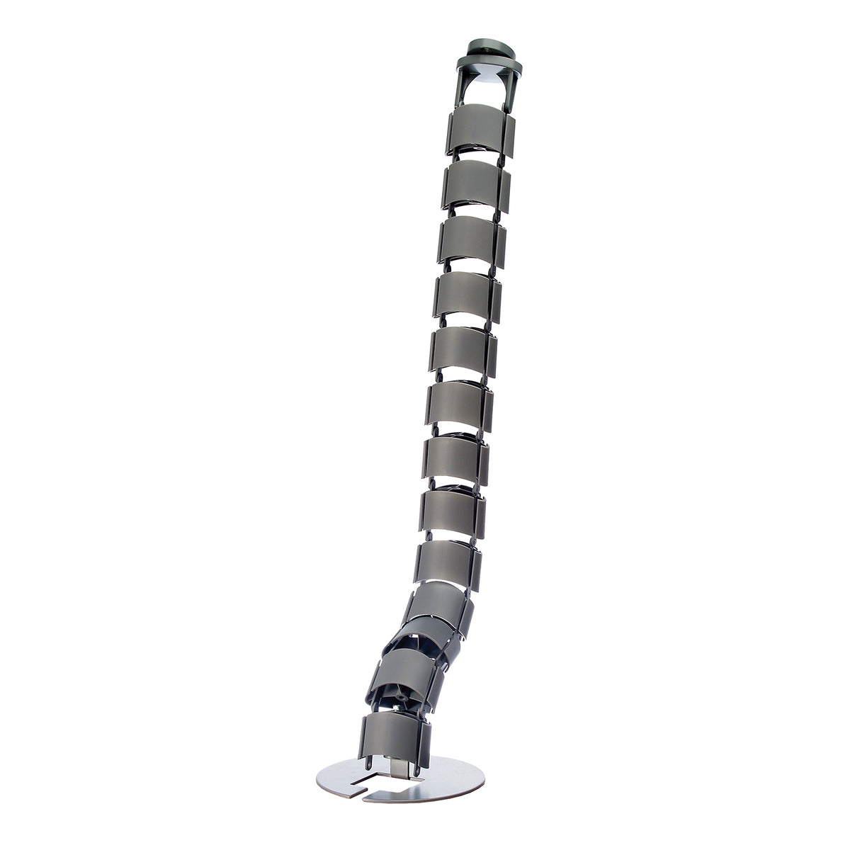 Segregated cable spine 760mm long - grey - view 1