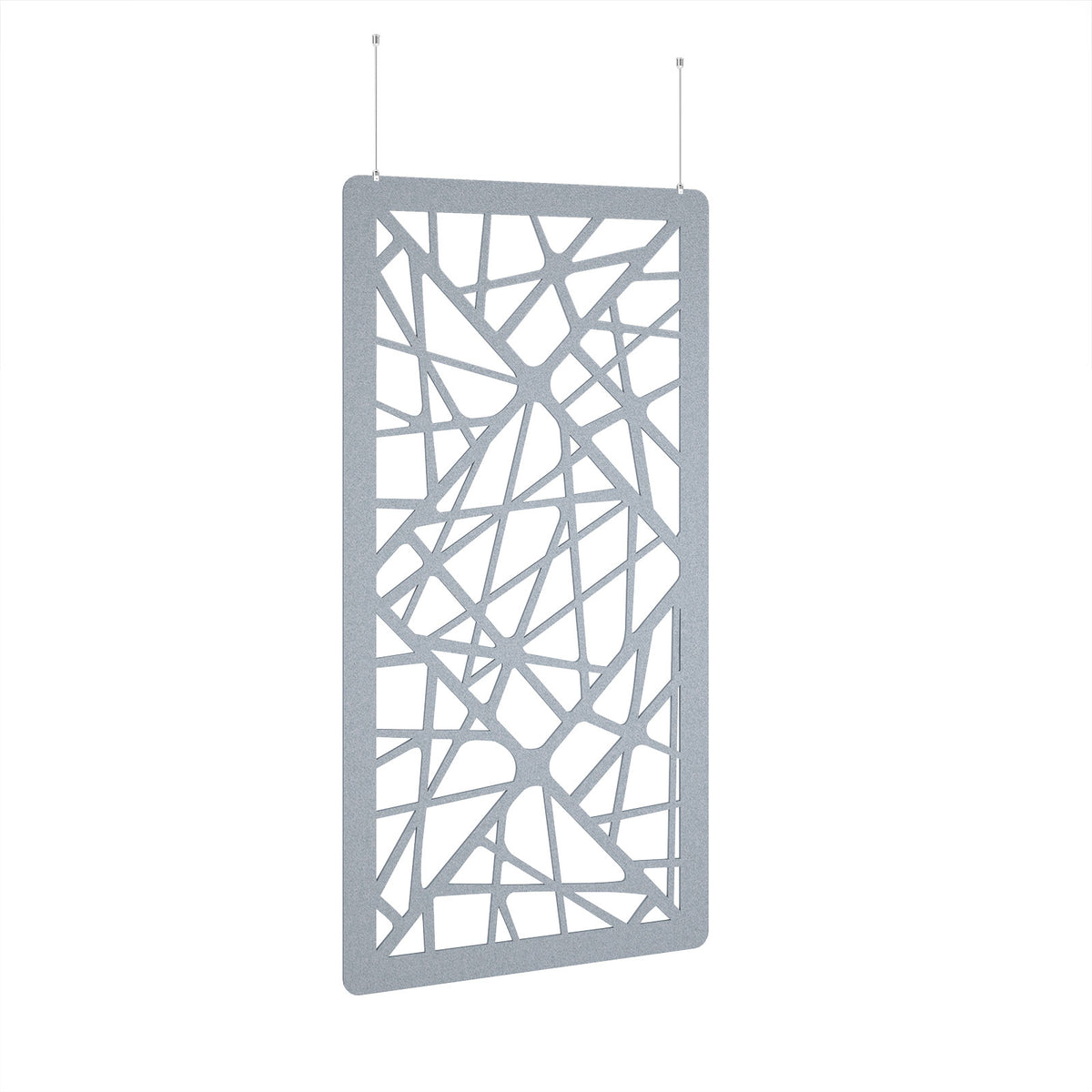 Shatter Hanging Panel 1200w - Dark Silver Grey - view 1 (shp1200-lg.jpg)