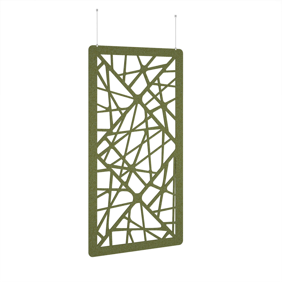 Shatter Hanging Panel 1200w - Reed Green - view 1