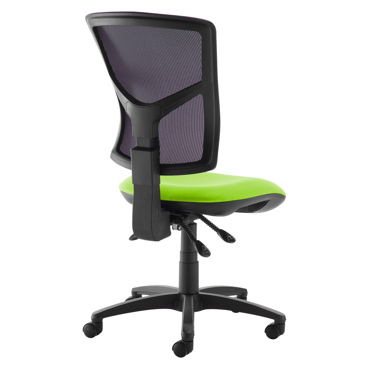 Senza high mesh back operator chair with no arms - made to order - view 2