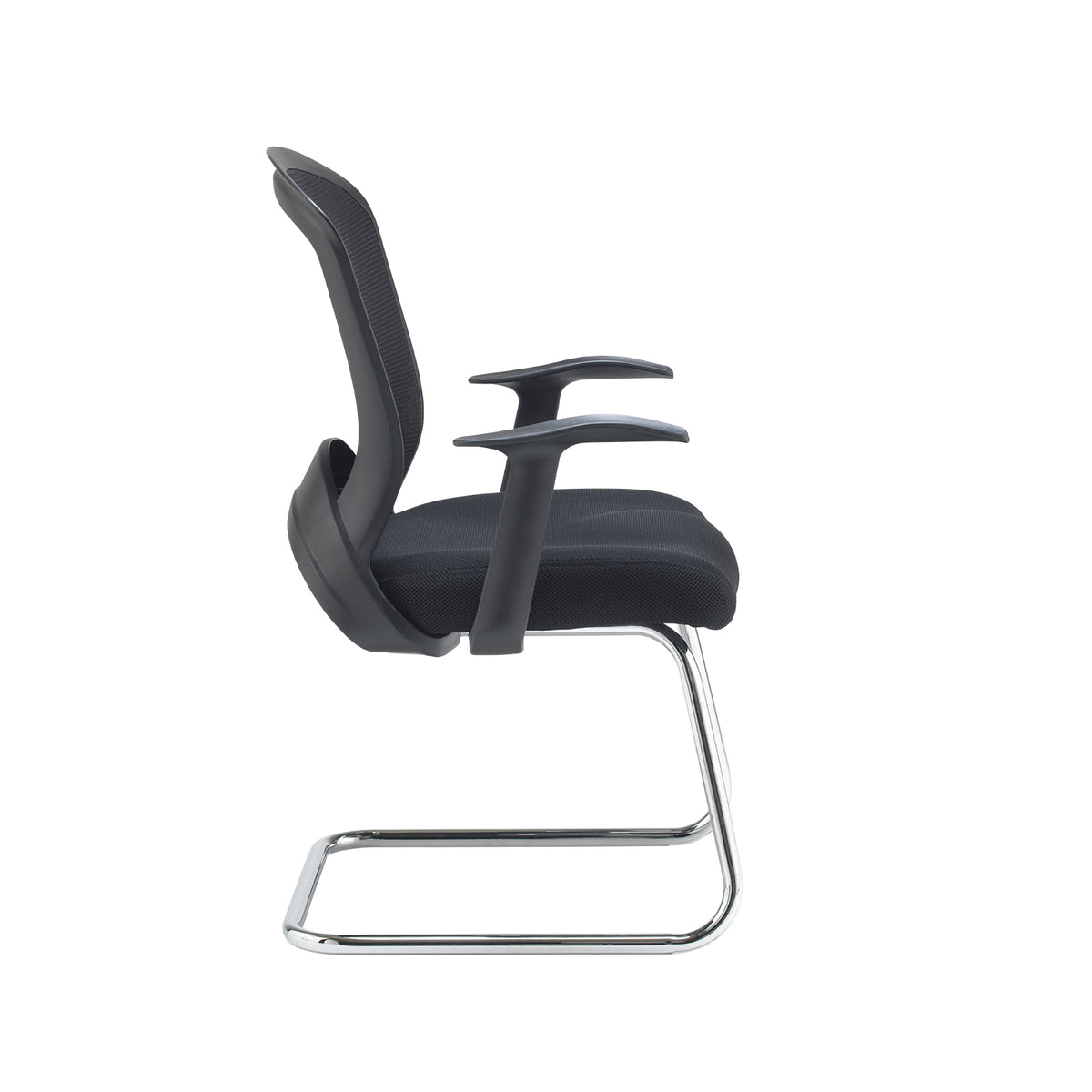 Solaris mesh visitors chair - black - view 3