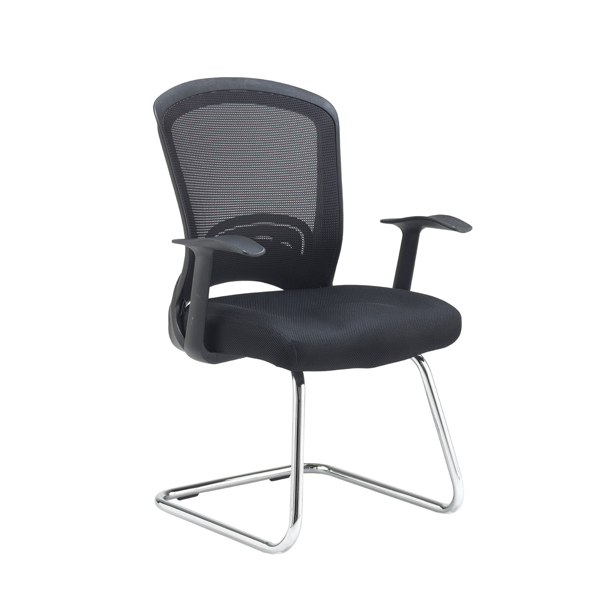 Solaris mesh visitors chair - black - view 1
