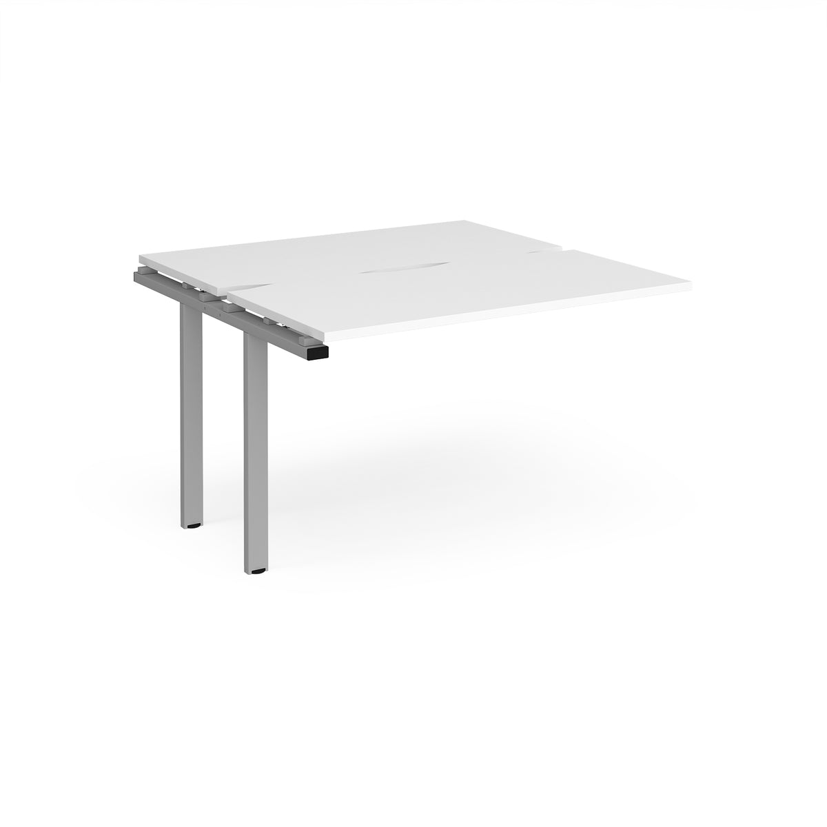 Adapt sliding top add on units 1200mm x 1200mm - silver frame, White Top - view 1