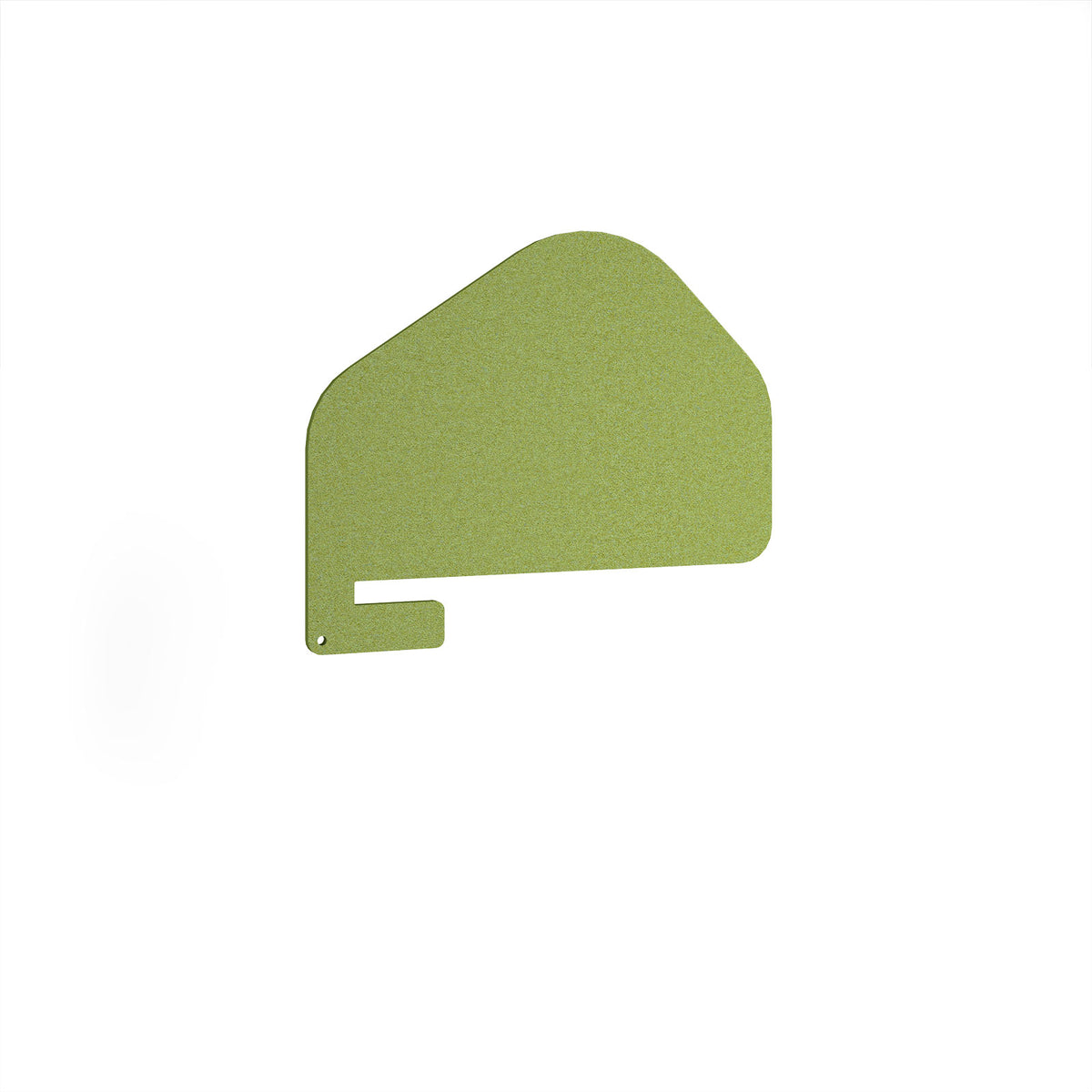 Forte Desk Screen - Fruit Green - view 1