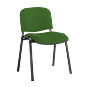 Taurus meeting room chair with black frame and no arms - made to order - view 1