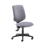 Tegan fabric PCB operator chair with no arms - made to order - view 1
