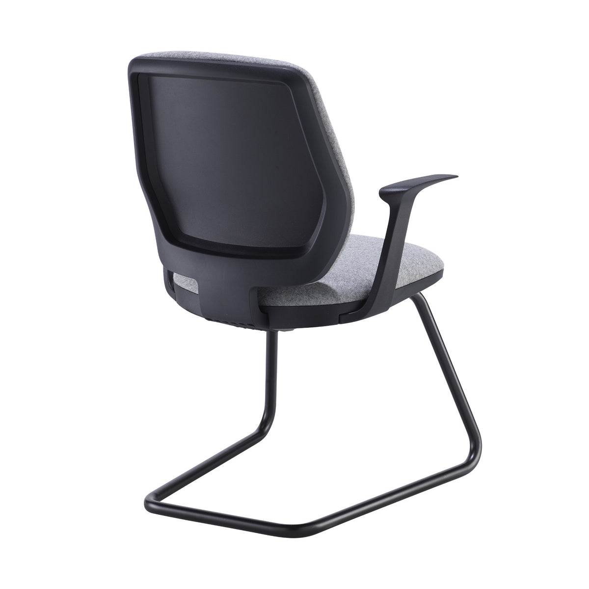 Tegan fabric cantilever frame visitors chair - made to order - view 3