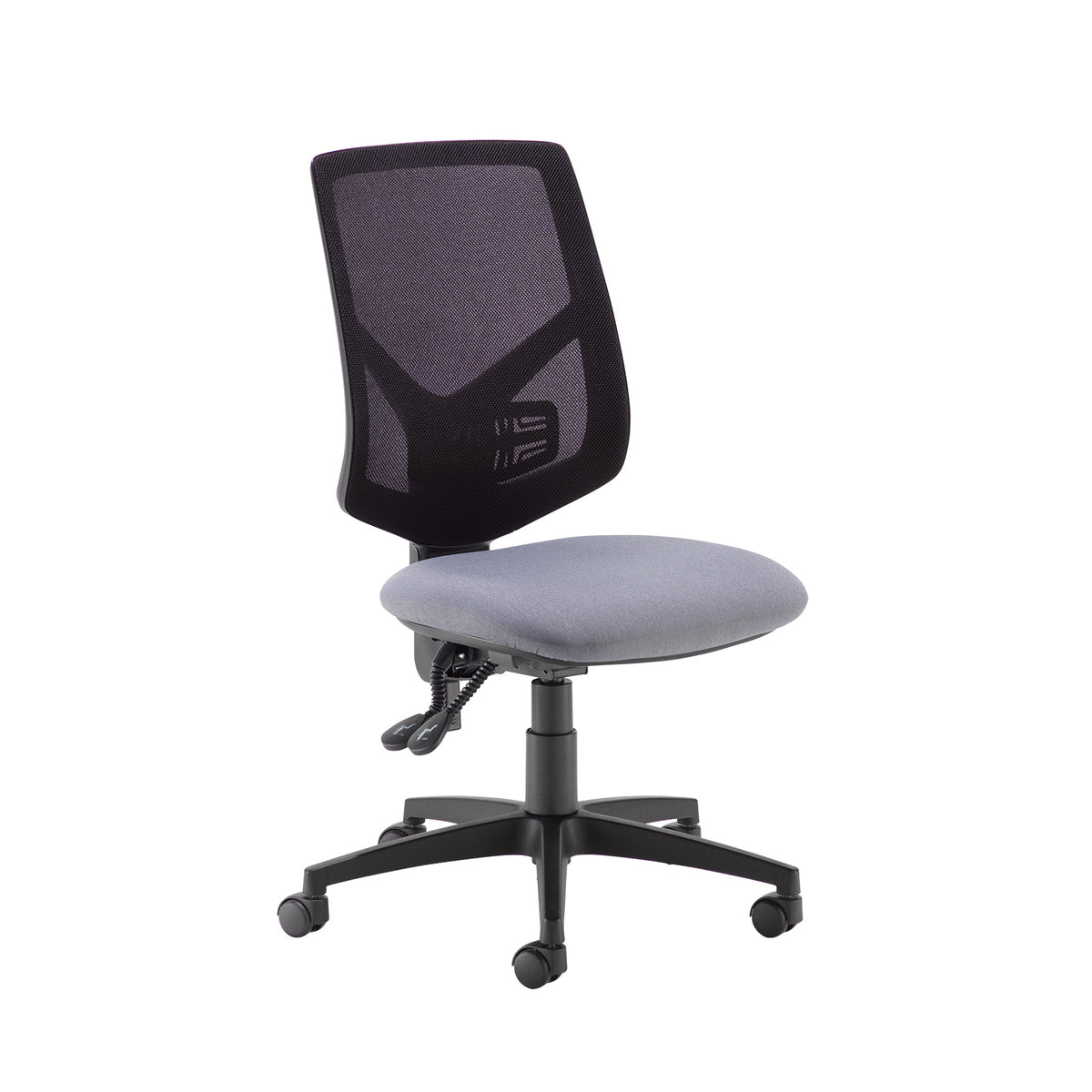 Tegan mesh back PCB operator chair with no arms - made to order - view 1