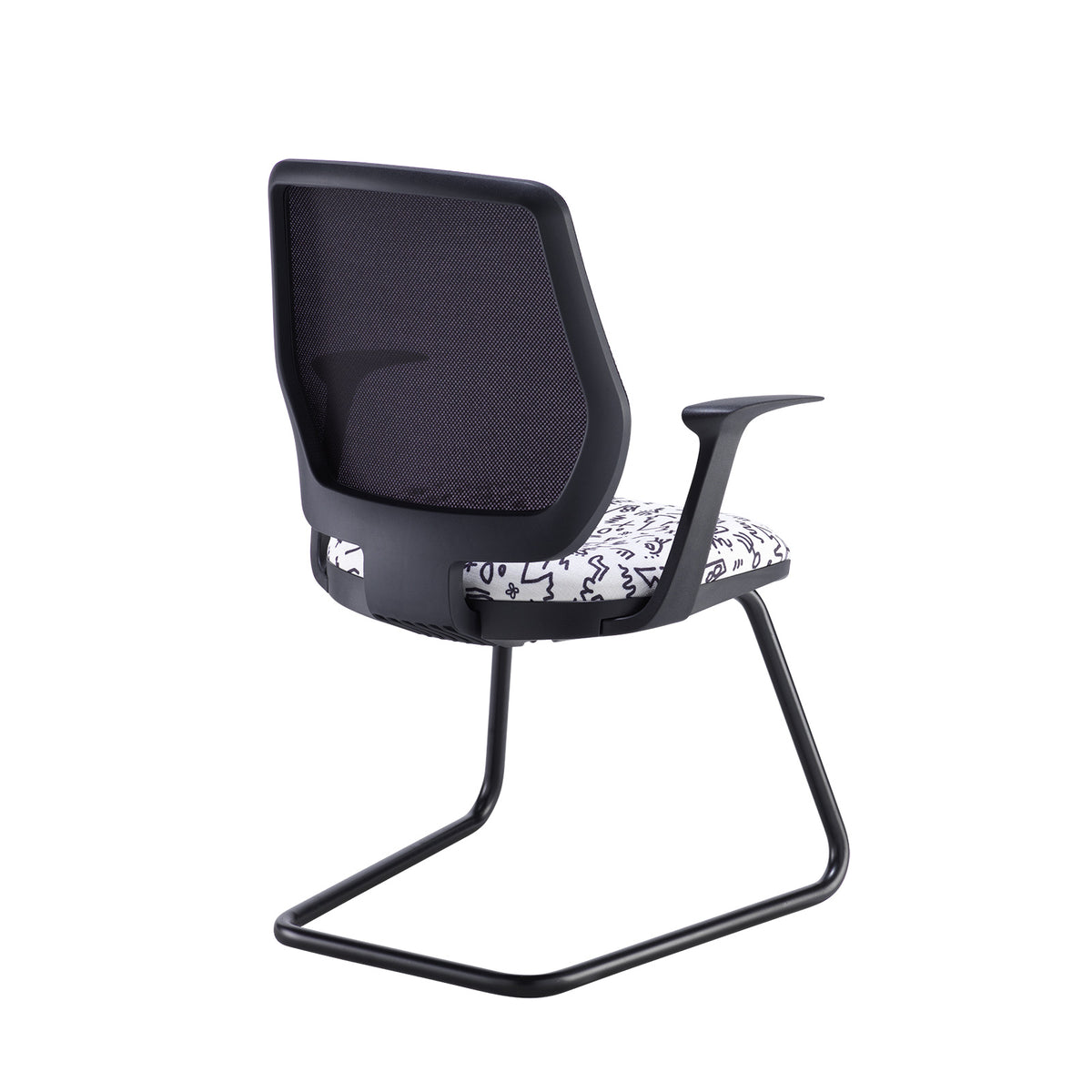 Tegan mesh back cantilever frame visitors chair - made to order - view 3