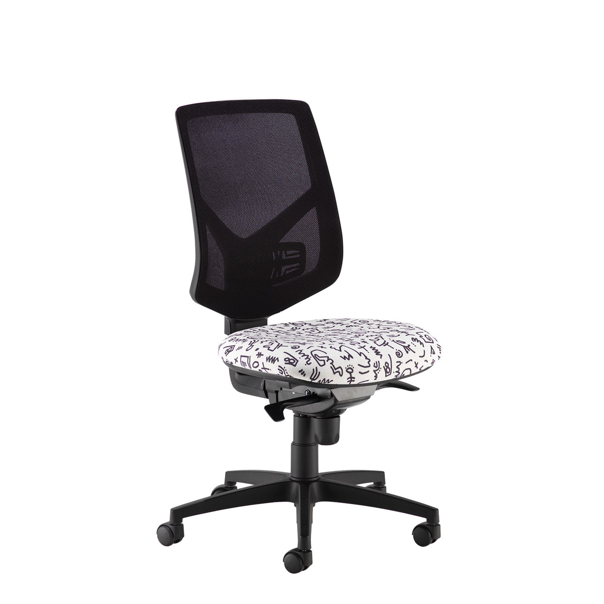 Tegan mesh back asynchro operator chair with no arms - made to order - view 1