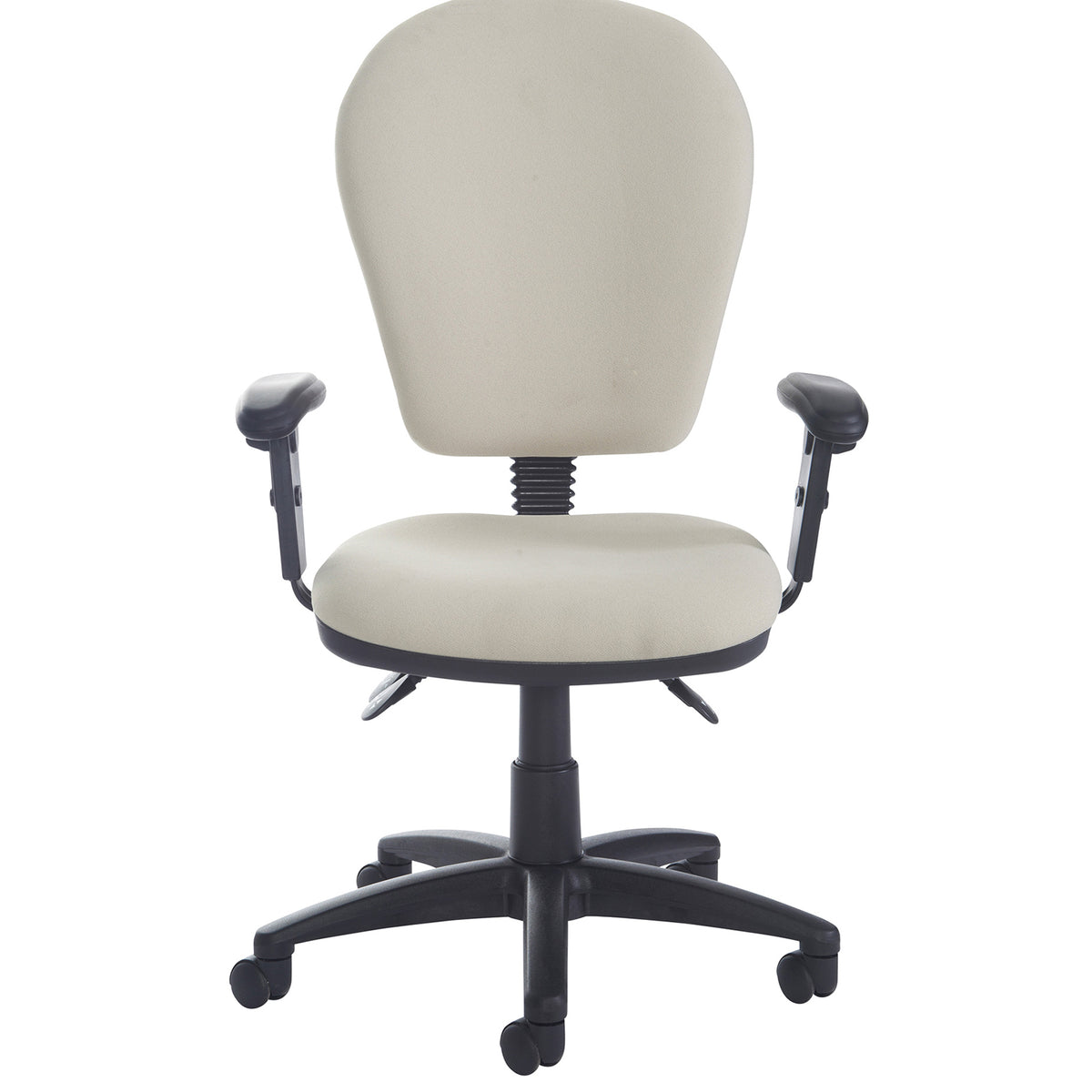 Altino High fabric back asynchro operator chair with adjustable arms - made to order - view 3