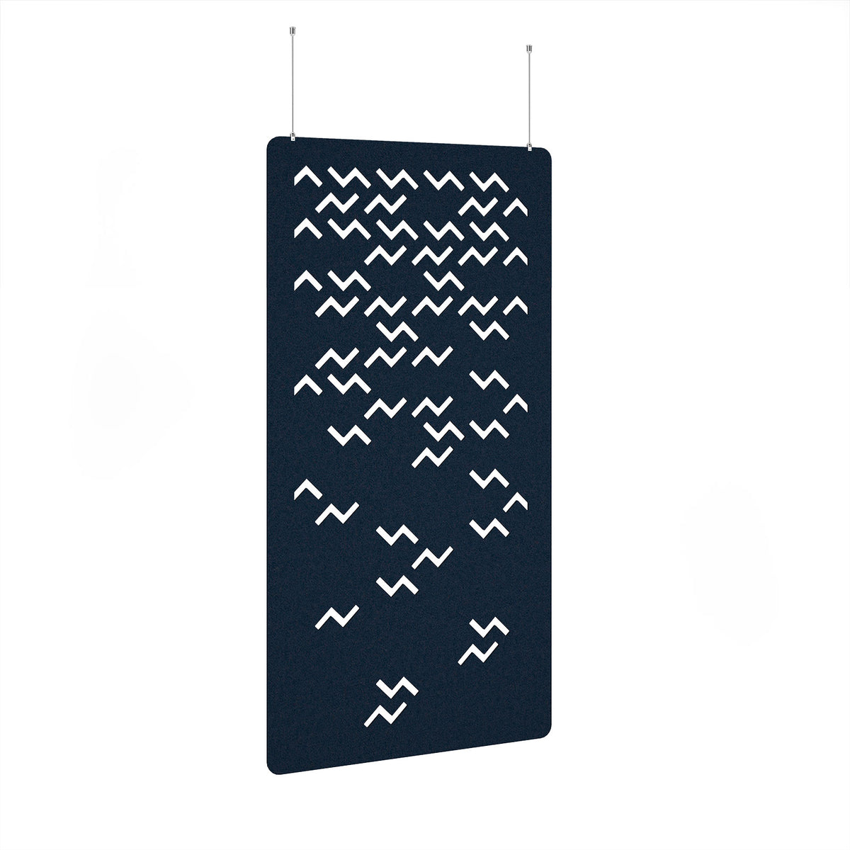 Twist Hanging Panel 1200w - Dark Blue - view 1