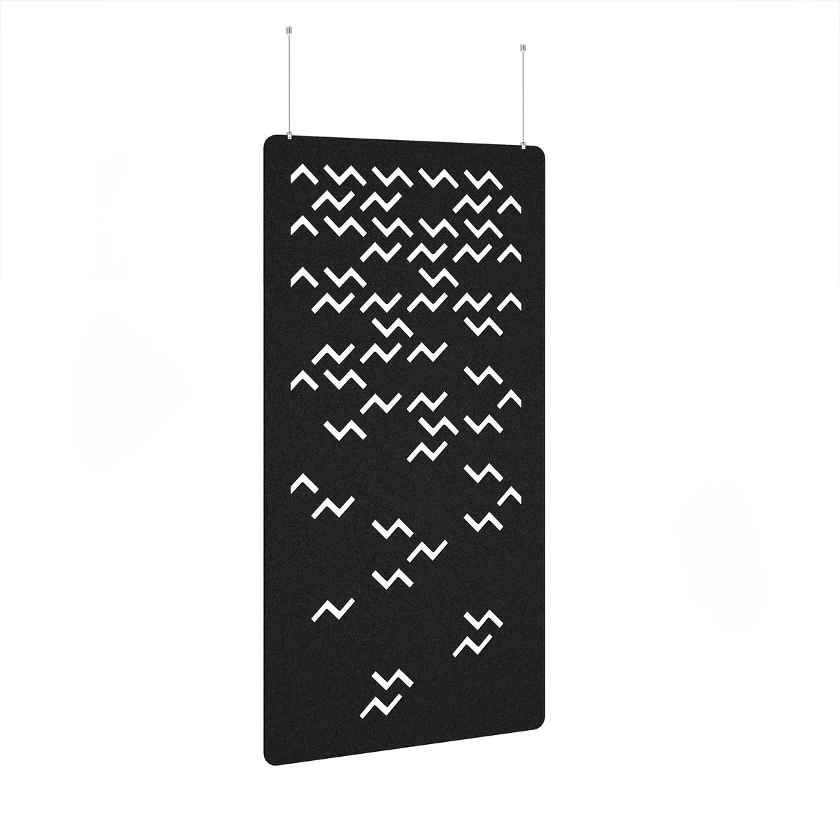 Twist Hanging Panel 1200w - Black - view 1
