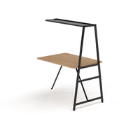 Trellis modular worktable 1400 wide add on unit in Beech - view 1