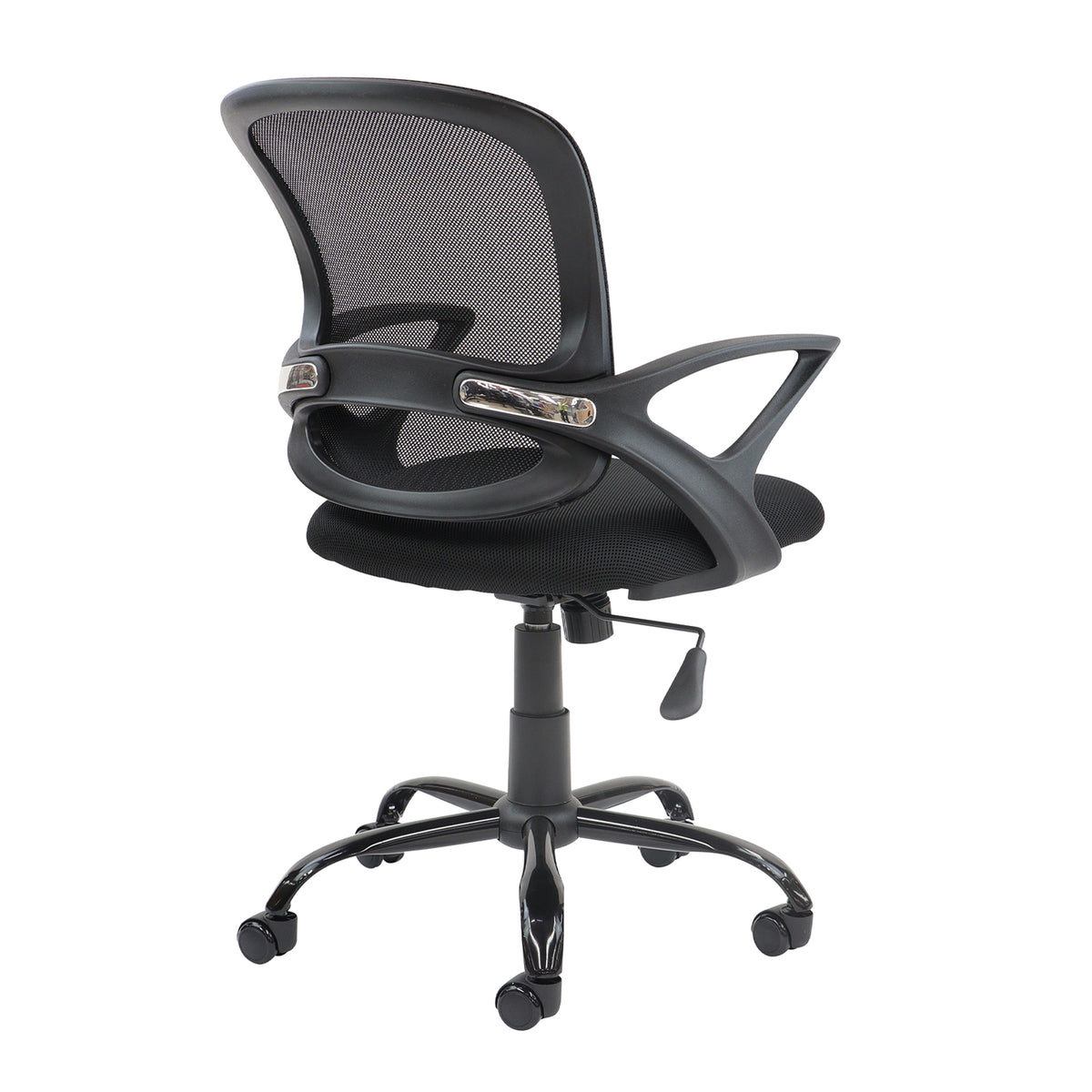 Tyler mesh back operator chair with black frame - view 7