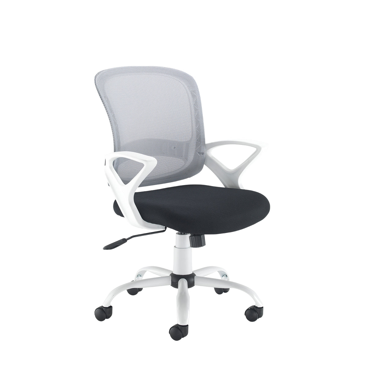 Tyler mesh back operator chair with white frame - view 1