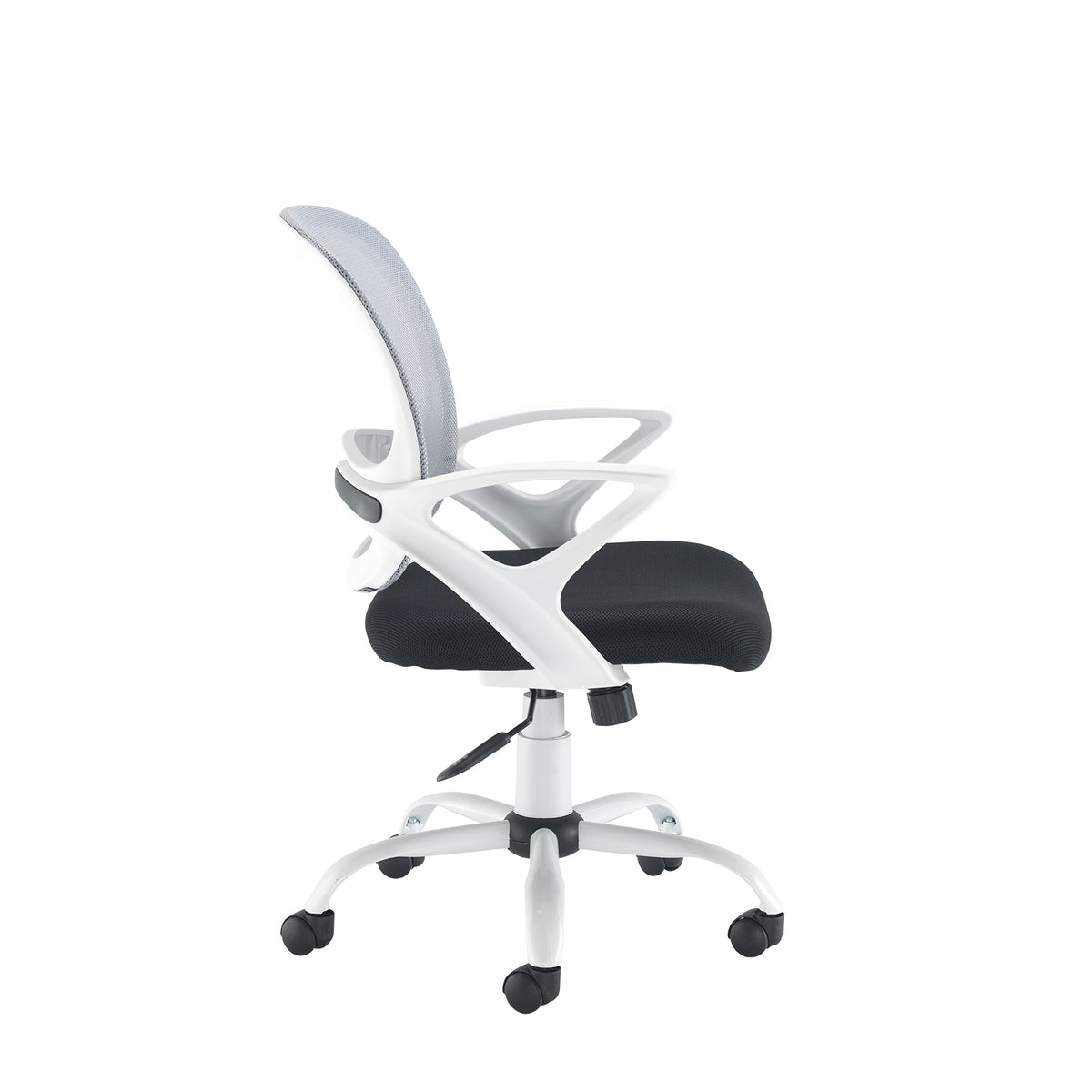 Tyler mesh back operator chair with white frame - view 7