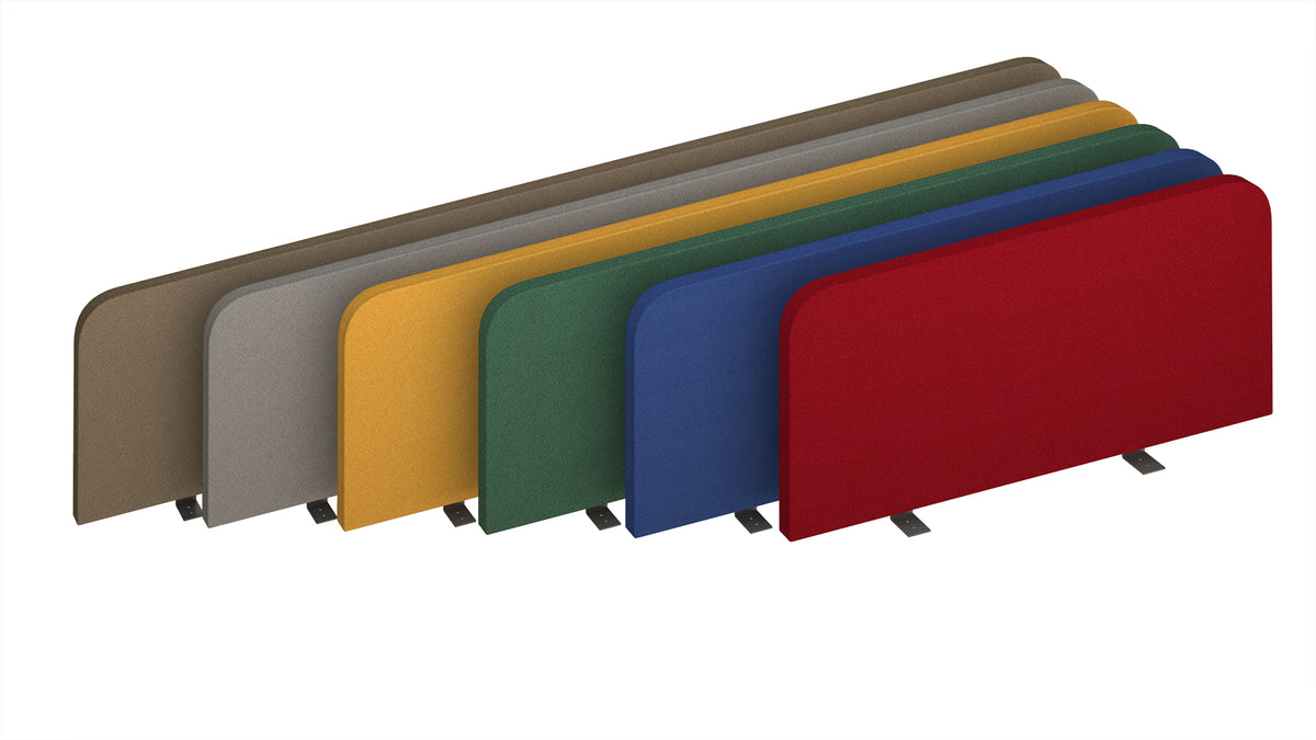 Vibe desktop fabric screen 1000mm x 400mm - made to order - view 5