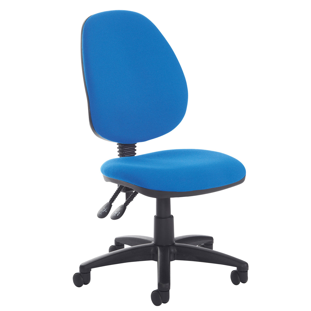 Jota High fabric back PCB operator chair with no arms - made to order - view 1