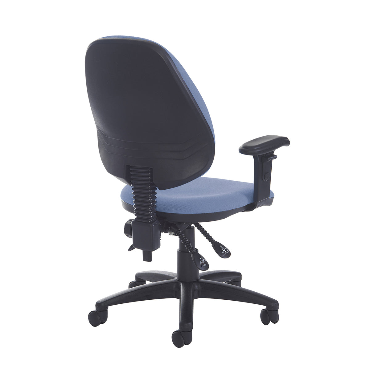 Jota High fabric back PCB operator chair with adjustable arms - made to order - view 3