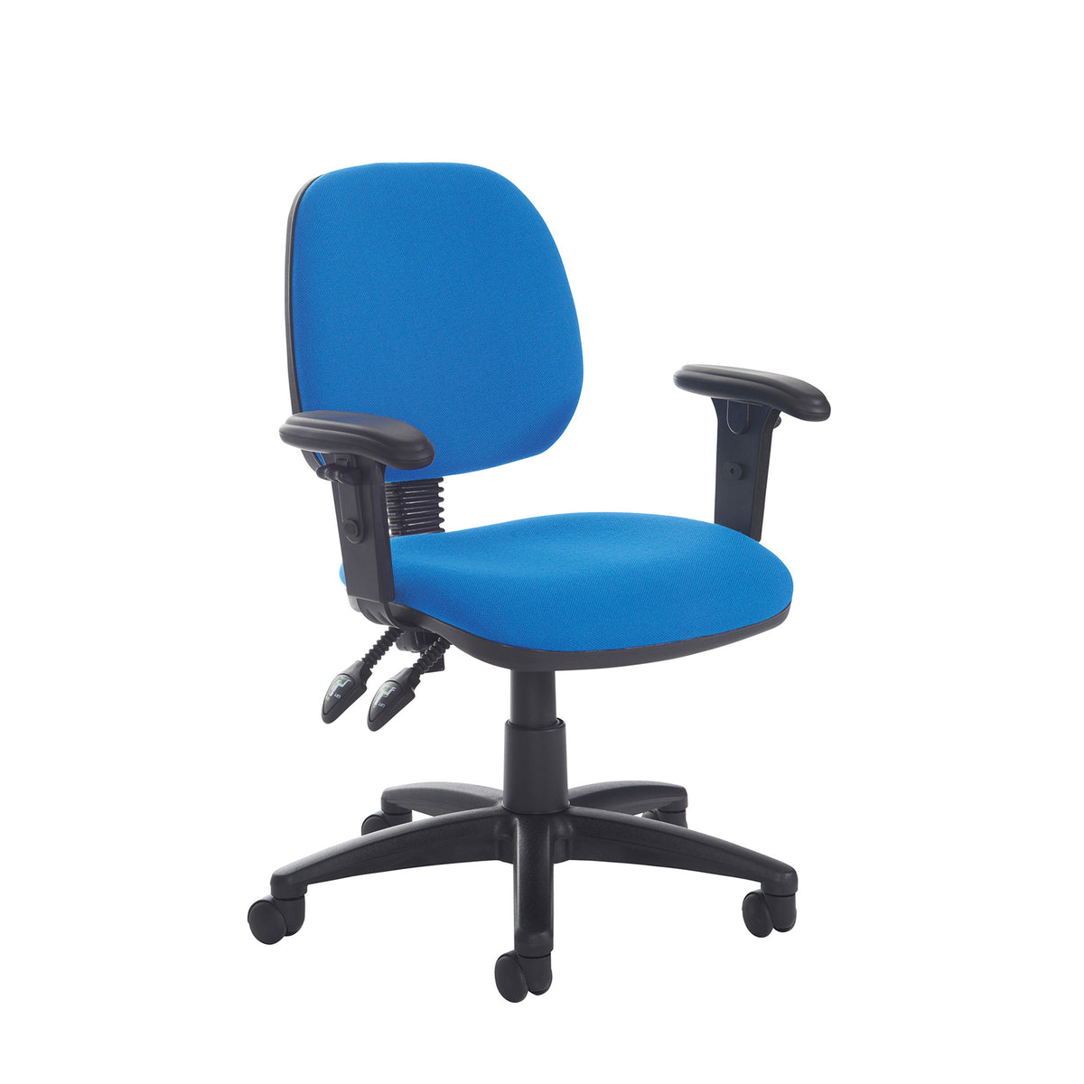 Jota Medium fabric back operator chair with adjustable arms - made to order - view 1