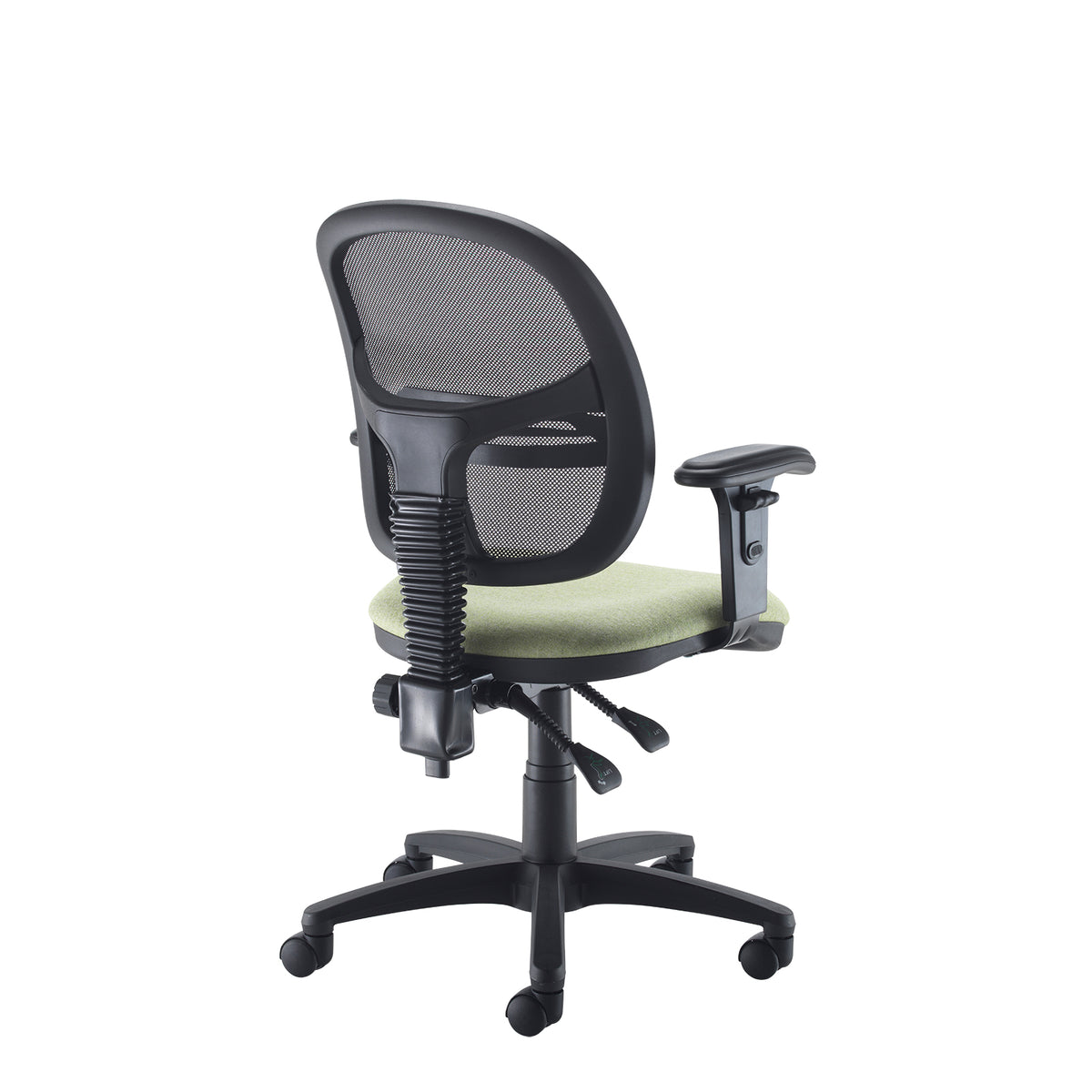 Jota Mesh medium back operators chair with adjustable arms - made to order - view 2