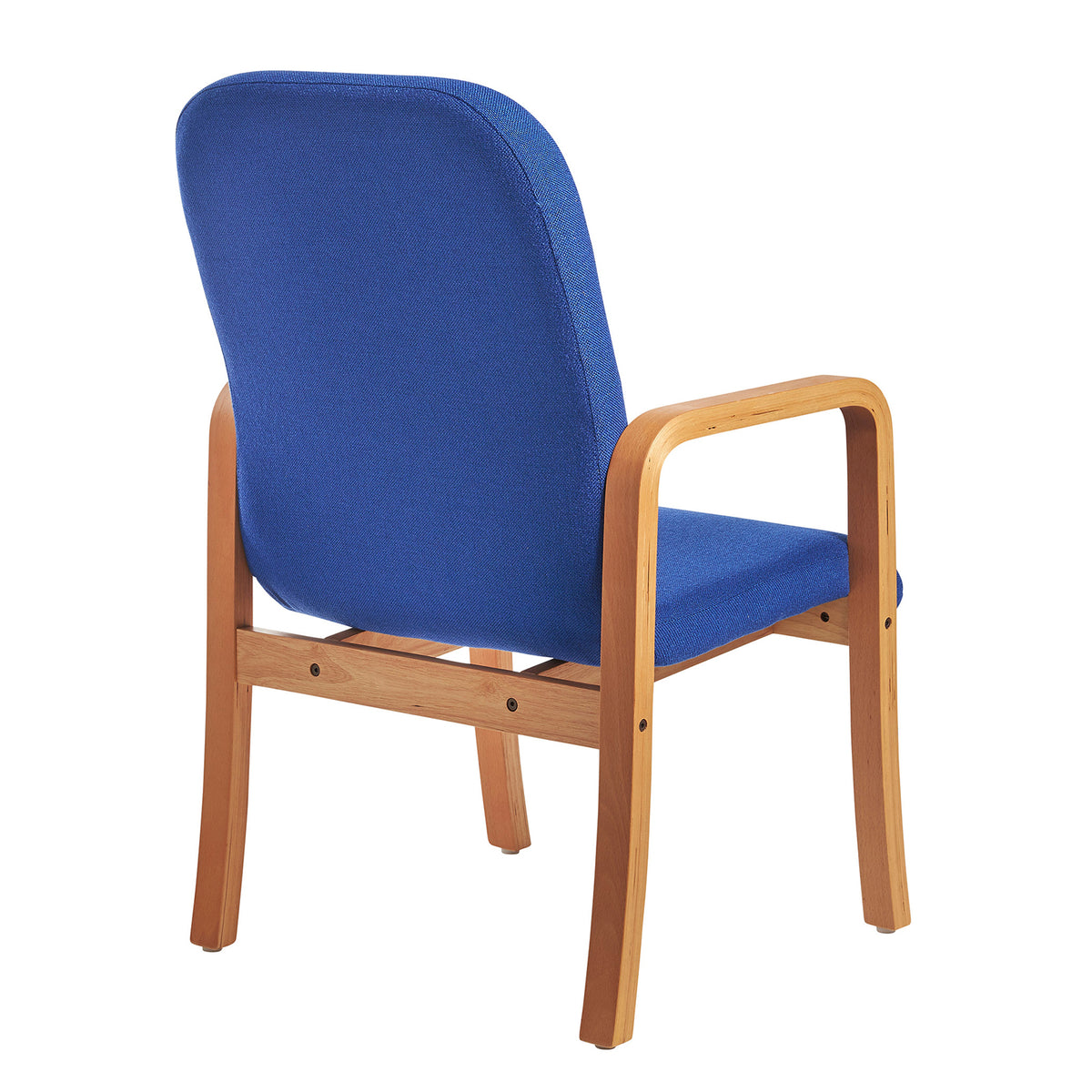 Yealm modular Beech wooden frame chair with double arms 540mm wide - made to order - view 3