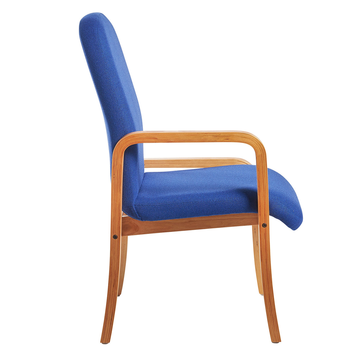 Yealm modular Beech wooden frame chair with right hand arm 540mm wide - made to order - view 2