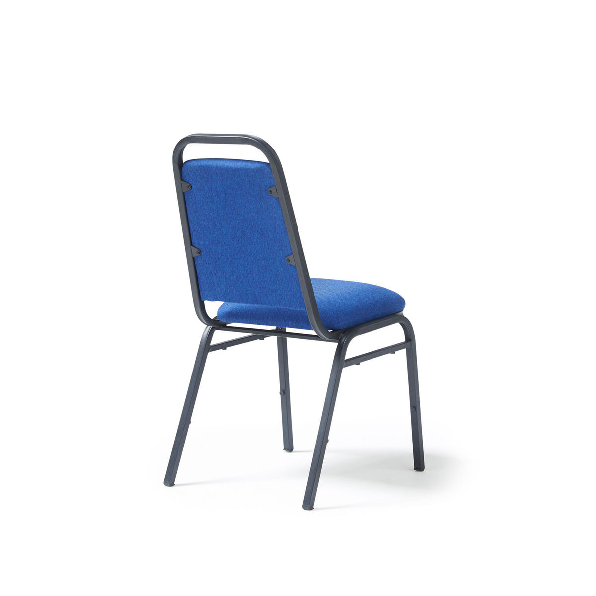 Yin classic back banqueting stacking chair - blue - view 3