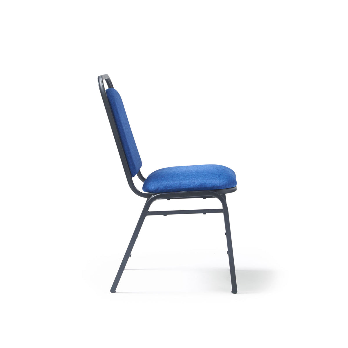 Yin classic back banqueting stacking chair - blue - view 2